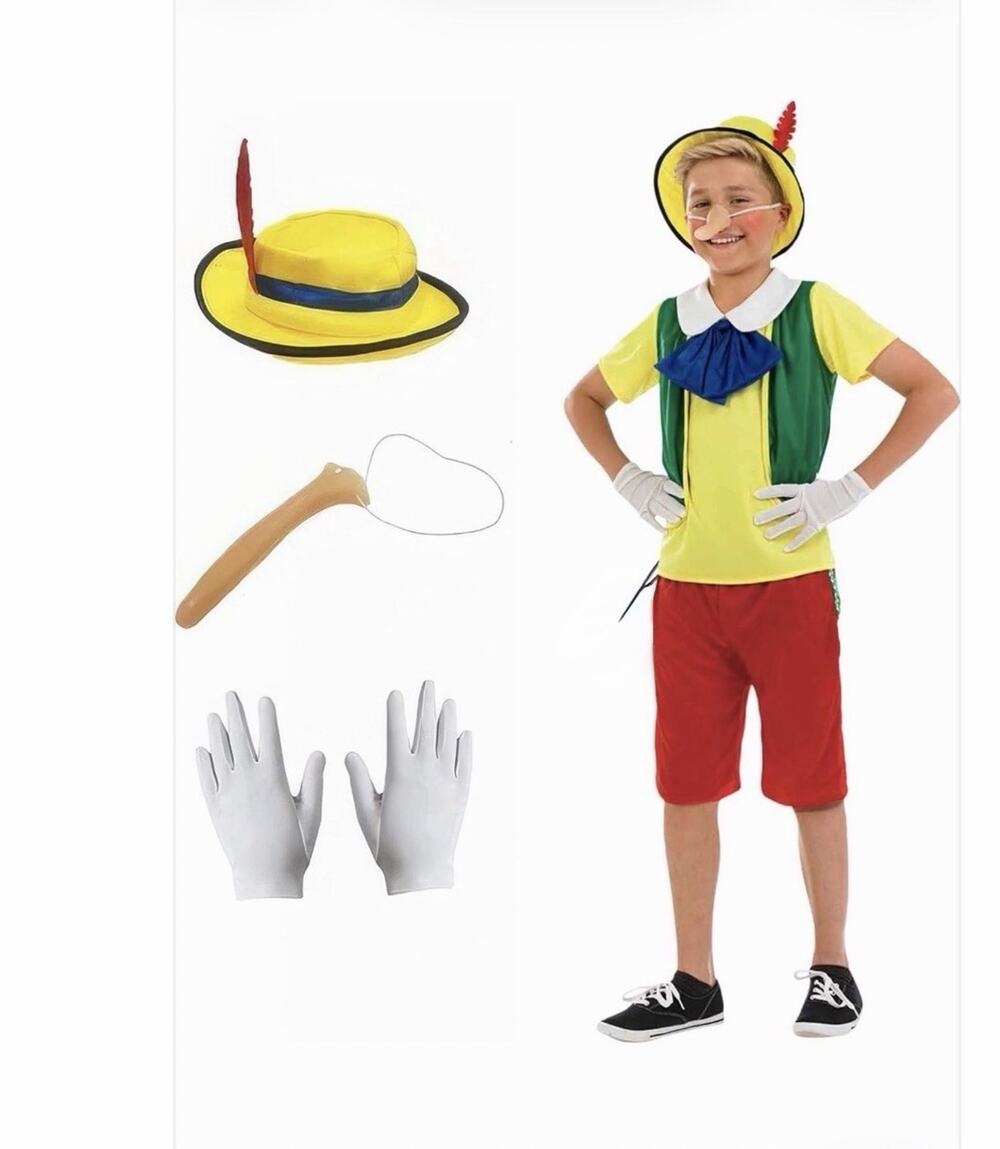 fun shack Fairytale Puppet Costume Kids, Book Characters Small